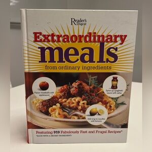 Used Hardcover Cookbook Extraordinary Meals Cookbook